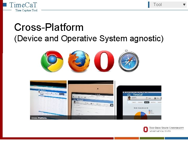 Time. Ca. T Tool Time Capture Tool Cross-Platform (Device and Operative System agnostic) 