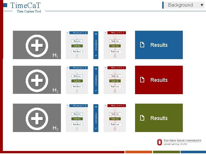 Time. Ca. T Background Time Capture Tool + + + Results H 1 Results