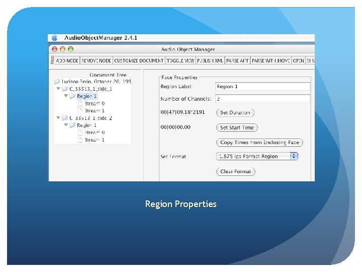 Region Properties Region Properties