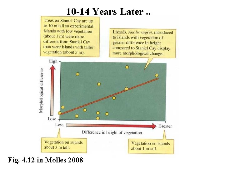 10 -14 Years Later. . Fig. 4. 12 in Molles 2008 
