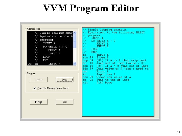 VVM Program Editor 14 