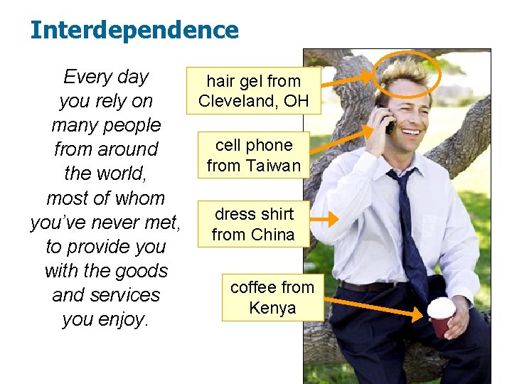 Interdependence Every day hair gel from Cleveland, OH you rely on many people cell