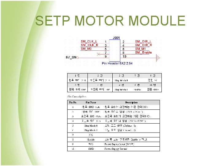 SETP MOTOR MODULE 