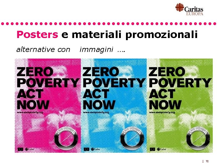 Posters e materiali promozionali alternative con immagini …. 12 