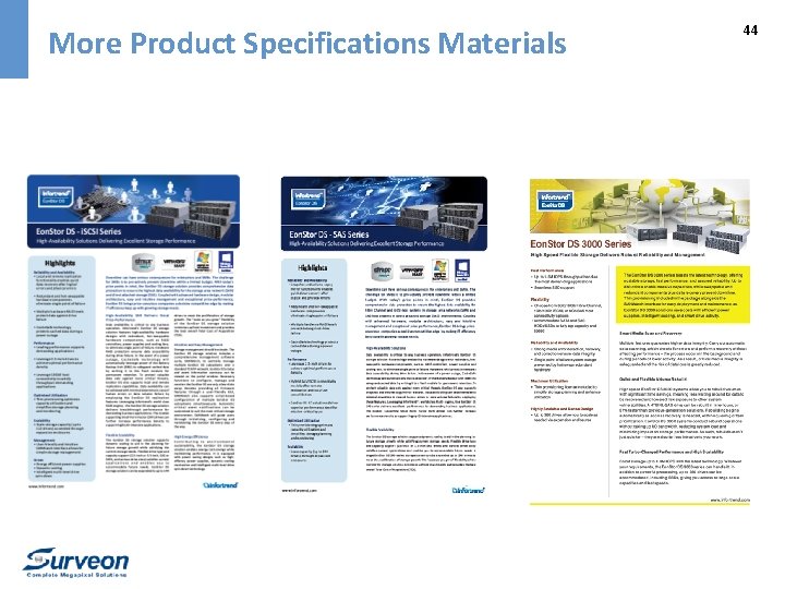 More Product Specifications Materials 44 