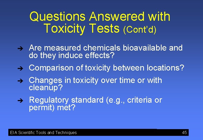 Environmental Monitoring Concepts And Applications Course Learning Objectives