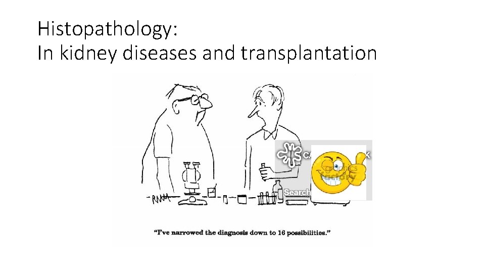 Histopathology: In kidney diseases and transplantation Histopathology: In kidney diseases and transplantation