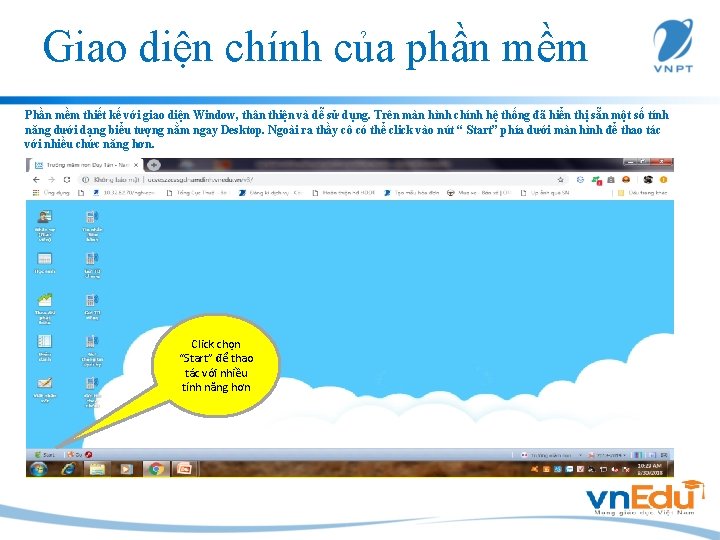 Giao diện chính của phần mềm Phần mềm thiết kế với giao diện Window,