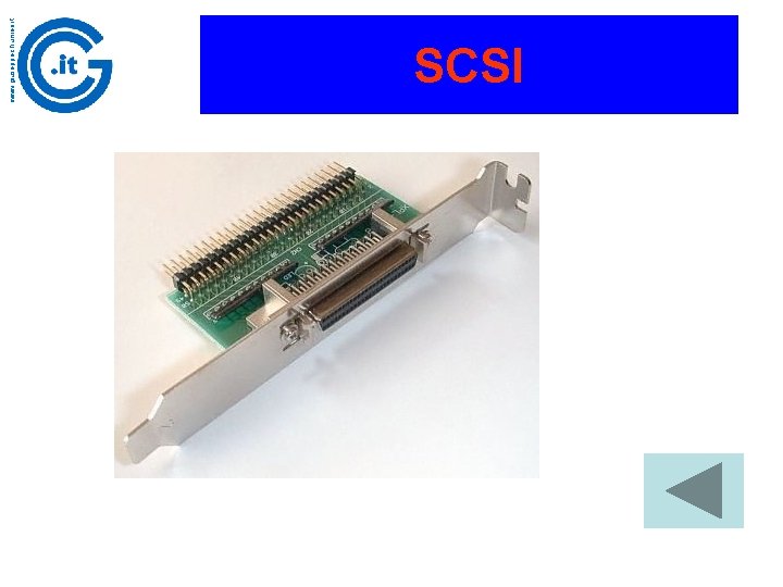 www. giuseppechiumeo. it SCSI 
