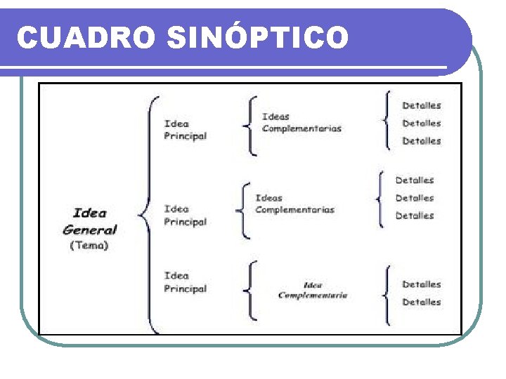 CUADRO SINÓPTICO 