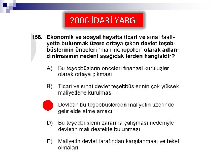 2006 İDARİ YARGI 