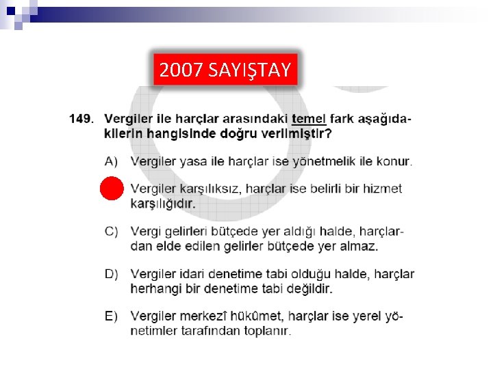 2007 SAYIŞTAY 