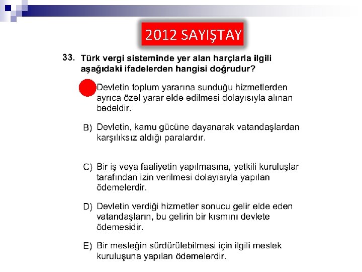 2012 SAYIŞTAY 