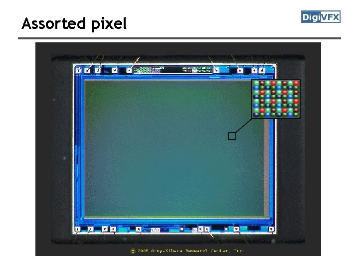 Assorted pixel 