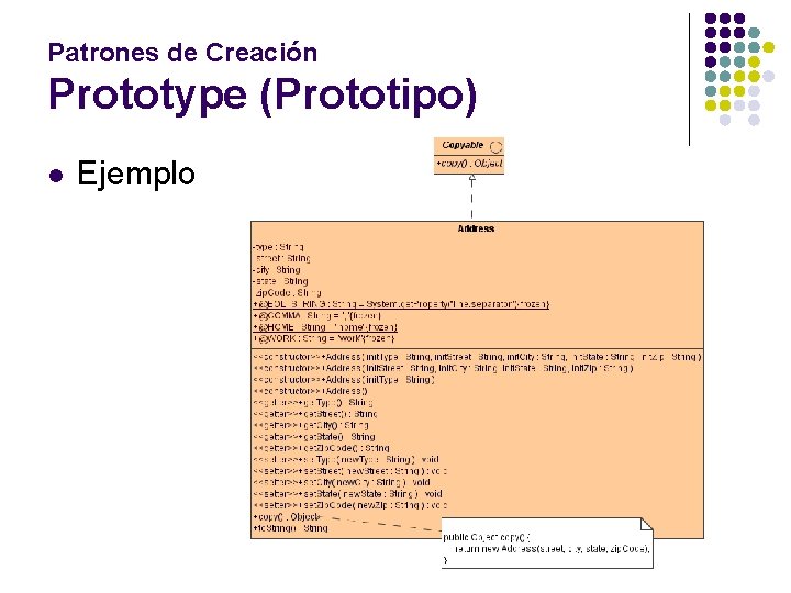 Patrones de Creación Prototype (Prototipo) l Ejemplo 