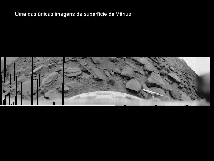 Uma das únicas imagens da superfície de Vênus 