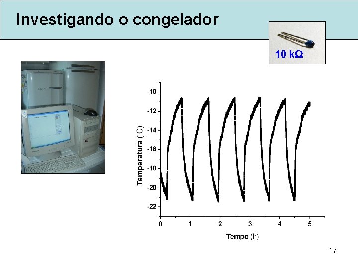 Investigando o congelador 10 k 17 