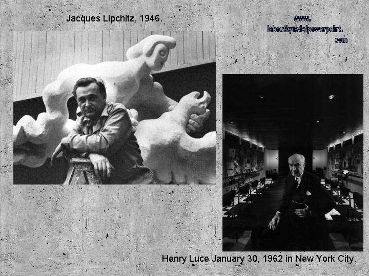 Jacques Lipchitz, 1946. Henry Luce January 30, 1962 in New York City. 