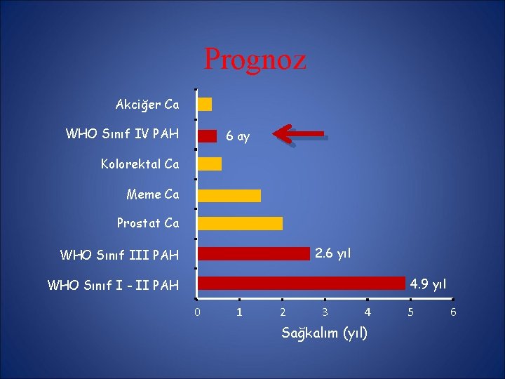 Prognoz Akciğer Ca WHO Sınıf IV PAH 6 ay Kolorektal Ca Meme Ca Prostat Prognoz Akciğer Ca WHO Sınıf IV PAH 6 ay Kolorektal Ca Meme Ca Prostat