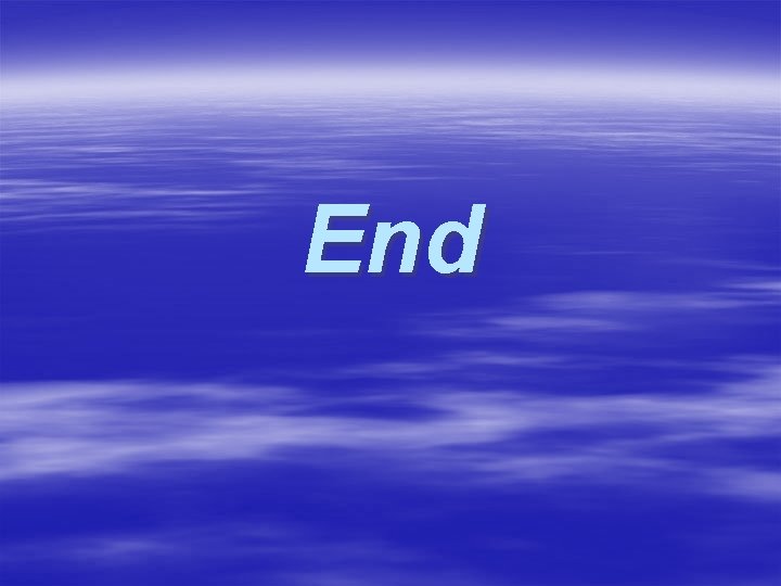 End 