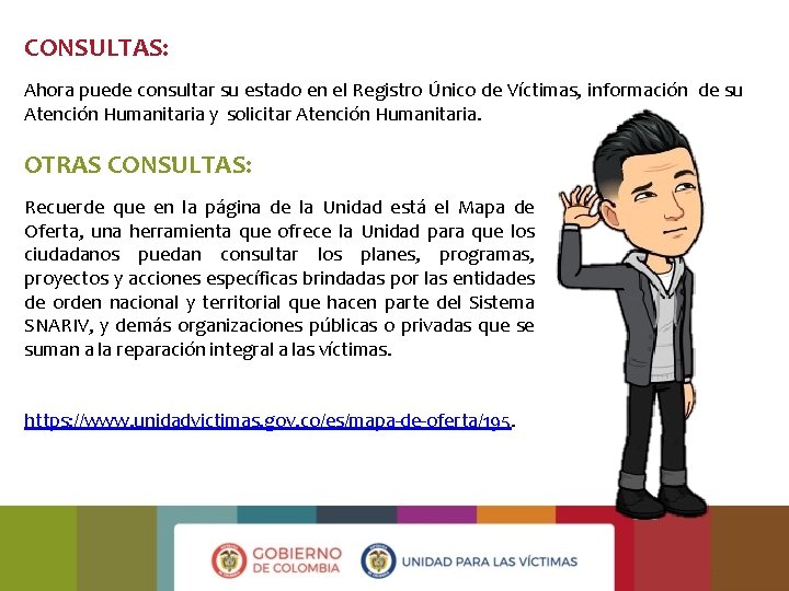 CONSULTAS: Ahora puede consultar su estado en el Registro Único de Víctimas, información de CONSULTAS: Ahora puede consultar su estado en el Registro Único de Víctimas, información de