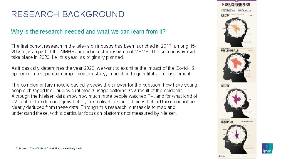 RESEARCH BACKGROUND Why is the research needed and what we can learn from it?