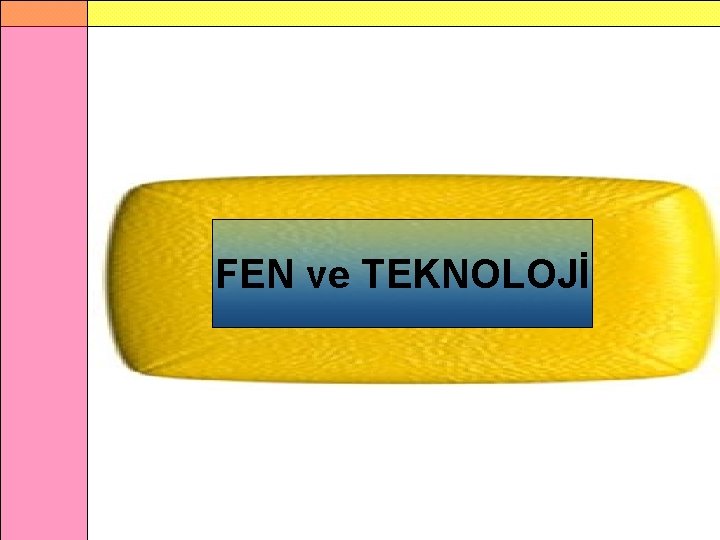 FEN ve TEKNOLOJİ 