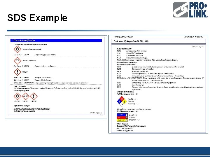 SDS Example 