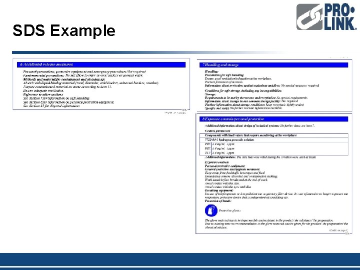 SDS Example 