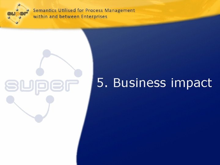 5. Business impact 