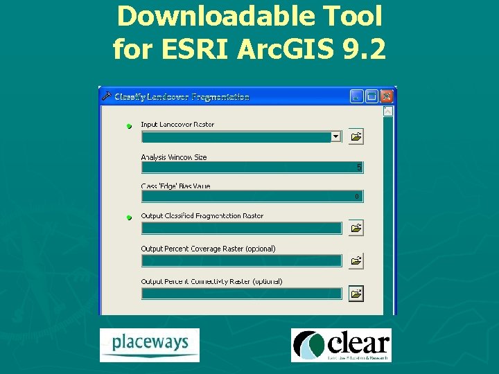 Downloadable Tool for ESRI Arc. GIS 9. 2 