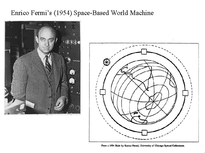 Enrico Fermi’s (1954) Space-Based World Machine 