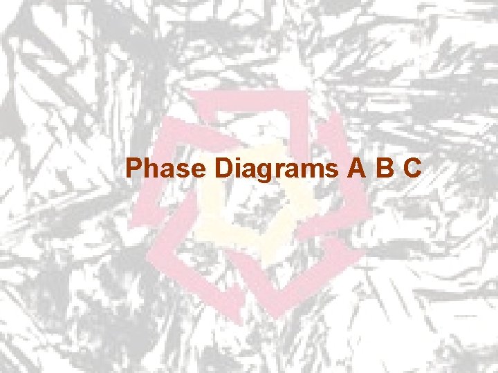 Phase Diagrams A B C Phase Diagrams A B C