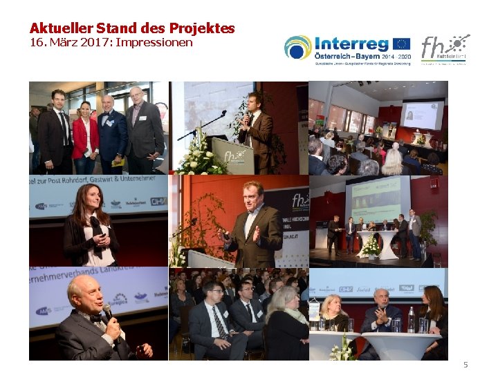 Aktueller Stand des Projektes 16. März 2017: Impressionen 5 