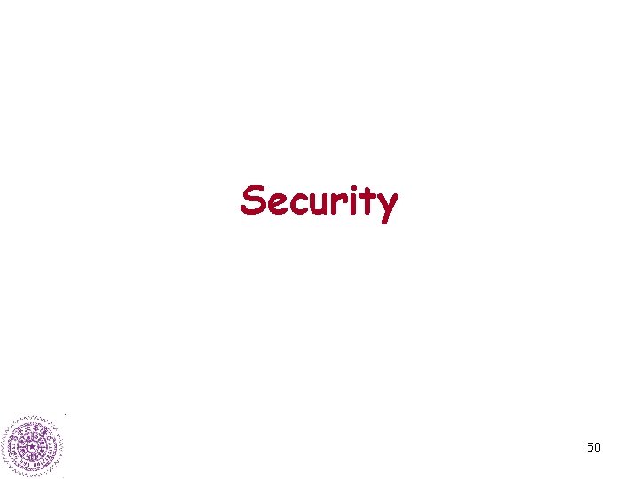 Security 50 