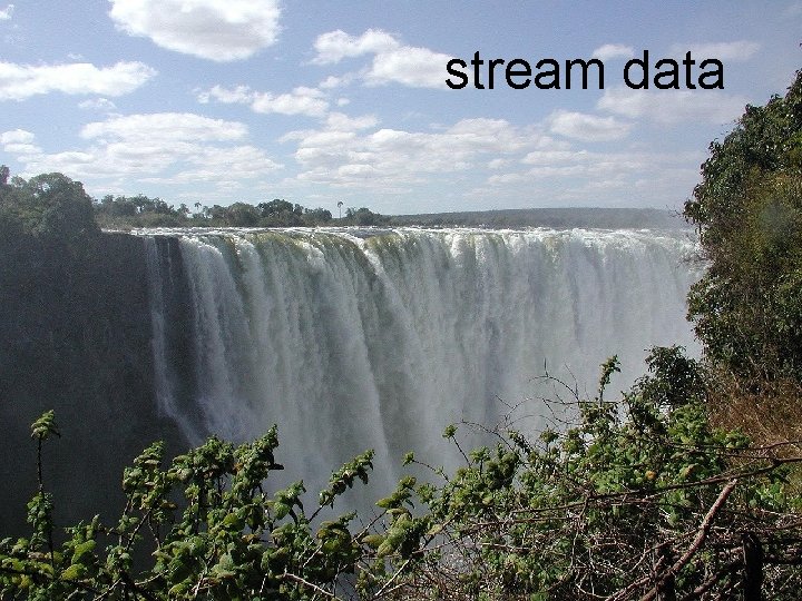stream data 