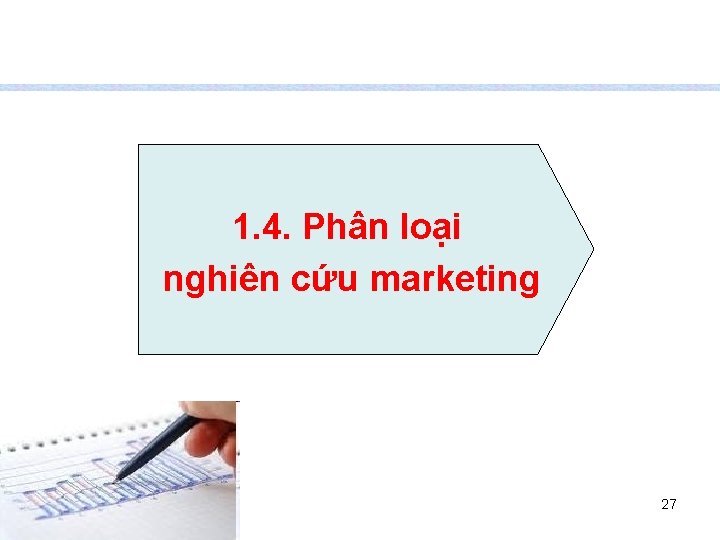 1. 4. Phân loại nghiên cứu marketing 27 