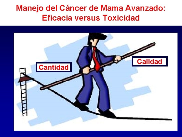 Manejo del Cáncer de Mama Avanzado: Management of Advanced Breast Eficacia versus Toxicidad Cancer: