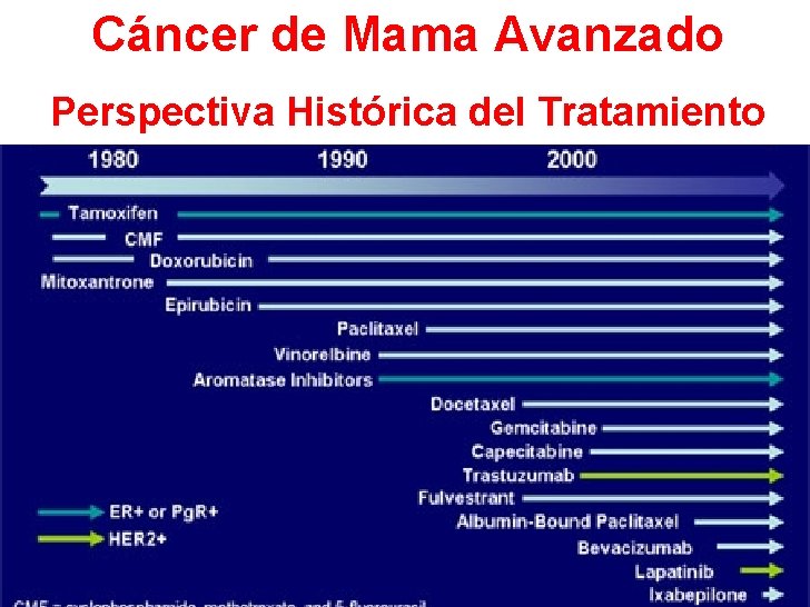 Cáncer de Mama Avanzado Perspectiva Histórica del Tratamiento 23 