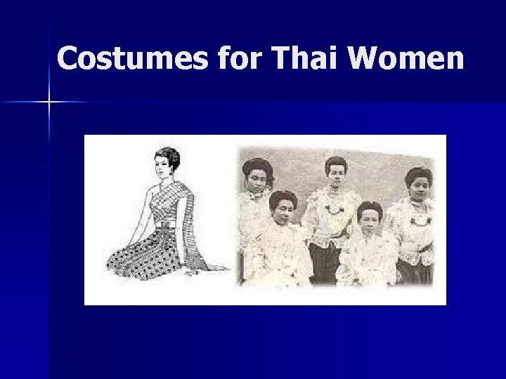 Costumes for Thai Women 