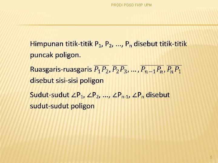 PRODI PGSD FKIP UPM 5 