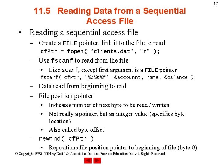 1 Chapter 11 File Processing Outline 11 1