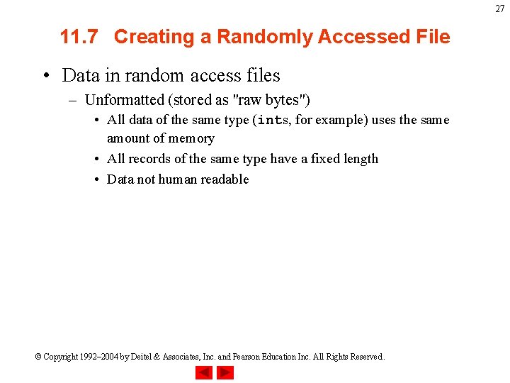 1 Chapter 11 File Processing Outline 11 1