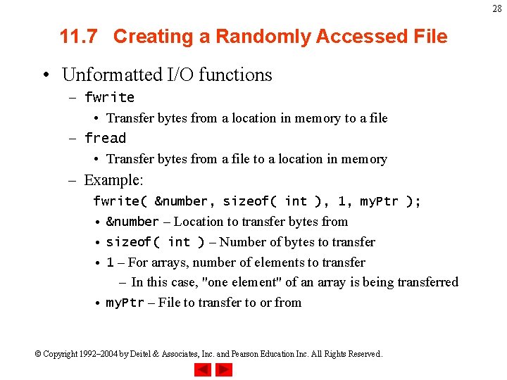 1 Chapter 11 File Processing Outline 11 1