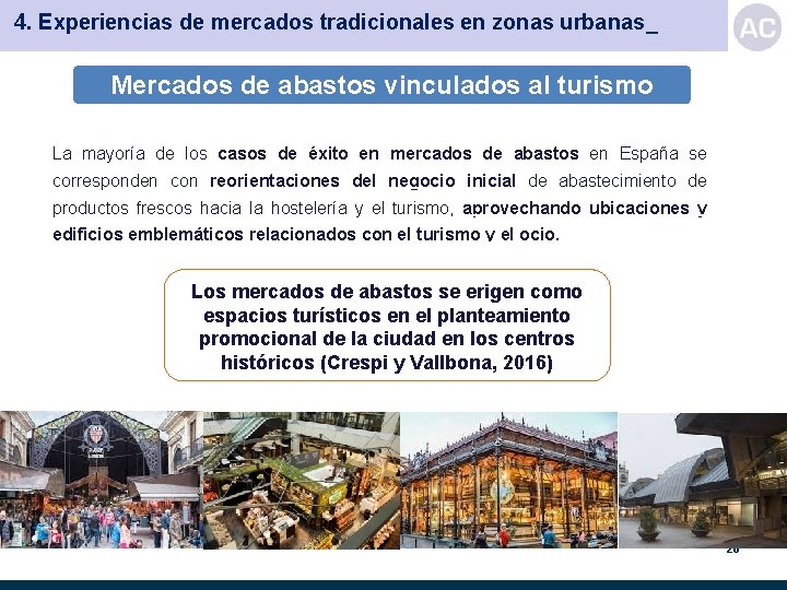 4. Experiencias de mercados tradicionales en zonas urbanas_ Mercados de abastos vinculados al turismo
