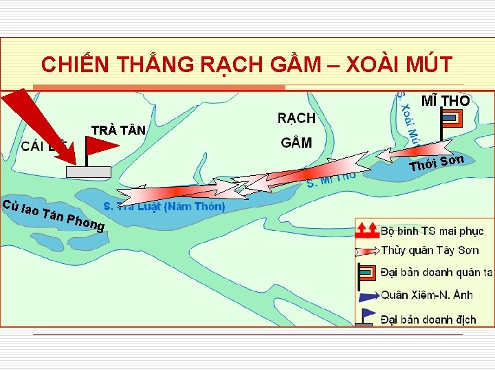 CHIẾN THẮNG RẠCH GẦM – XOÀI MÚT MĨ THO TRÀ T N Thới S