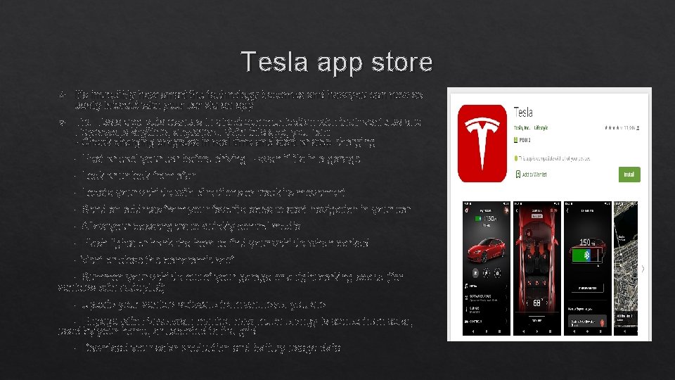 Tesla app store It's incredibly how smart the technology becomes and how you can