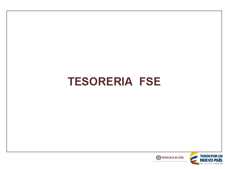 TESORERIA FSE 