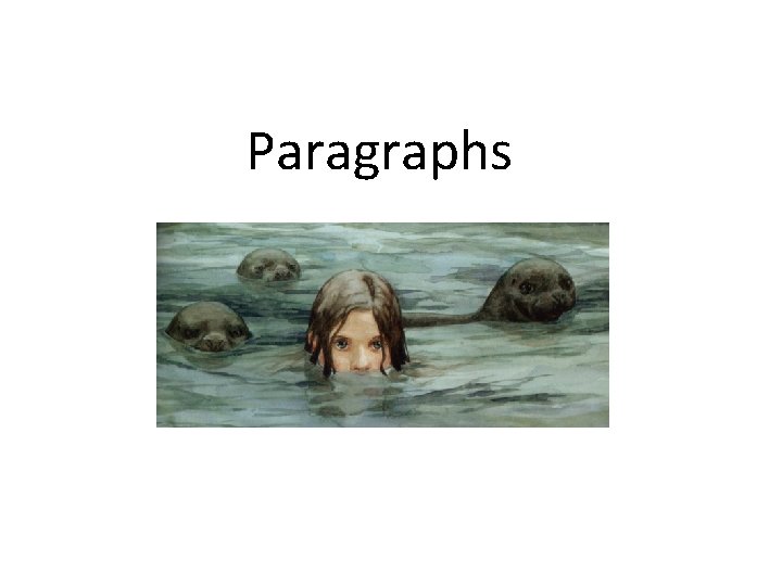 Paragraphs 