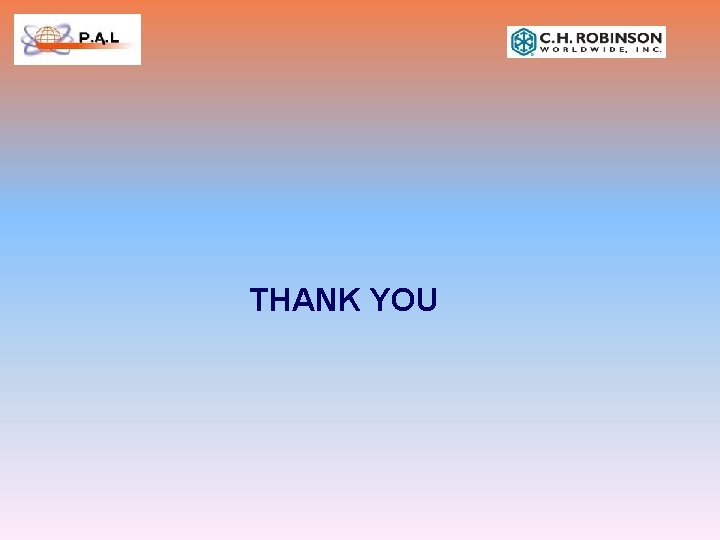 THANK YOU THANK YOU